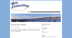 Desktop Screenshot of bay-counseling.com
